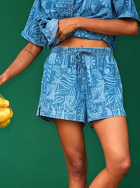 Roxy Jeansshorts Lekeitio Break - Strand-Jeansshorts für Frauen günstig online kaufen