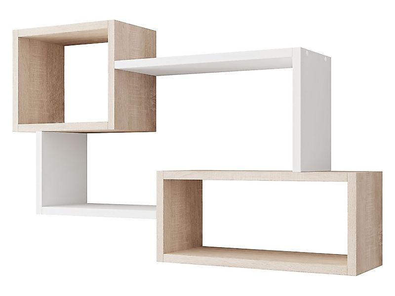 MIRJAN24 Wandregal Trio 005, 87x18x54 cm günstig online kaufen