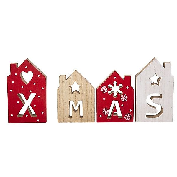 MICA Weihnachtsfigur 4 Häuschen - Xmas günstig online kaufen