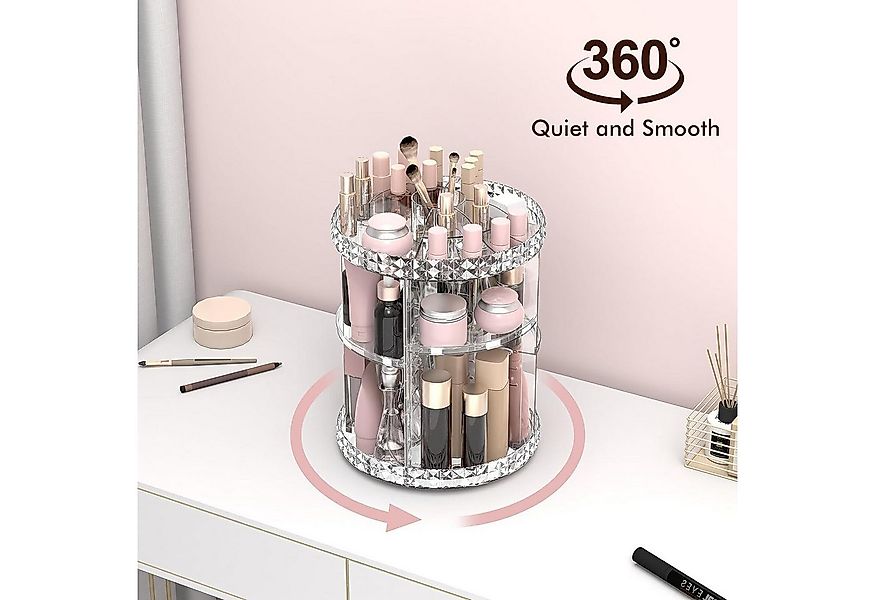 Refined Living Organizer 360° Drehbarer Make-up-Organizer, Schminktisch-Org günstig online kaufen