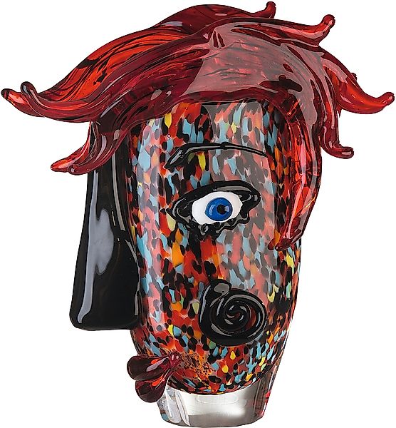Casablanca by Gilde Tischvase "Confuso", (1 St.), dekorative Vase aus Glas, günstig online kaufen