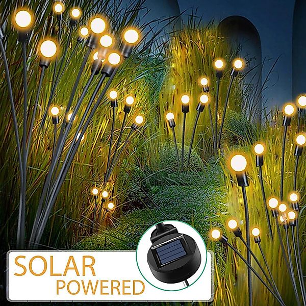 oyajia LED Solarleuchte 2/4er Set Solarlampe für Außen günstig online kaufen