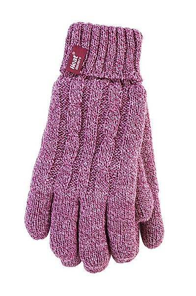 Heat Holders Strickhandschuhe warme Damen Handschuhe S/M rosa günstig online kaufen