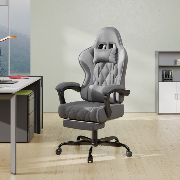 HOMALL Gaming-Stuhl LED Massage Bürostuhl mit günstig online kaufen