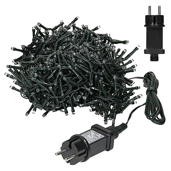 ECD Germany LED-Lichtervorhang Weihnachtsbeleuchtung Weihnachtslichterkette günstig online kaufen