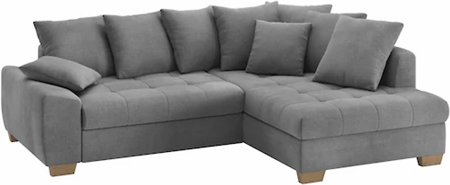 Mr. Couch Ecksofa »Nikita II, L-Form«, Wahlweise mit Bettfunktion, Bettkast günstig online kaufen
