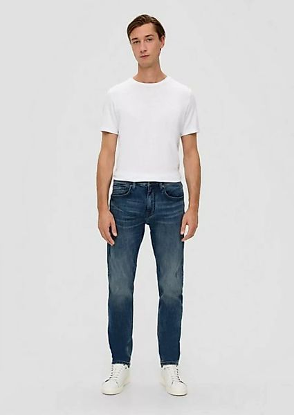 s.Oliver Stoffhose Jeans / Regular Fit / Mid Rise / Tapered Leg / 5-Pocket- günstig online kaufen