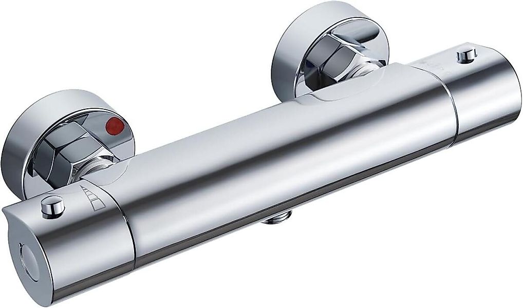 FELIXLEO Duscharmatur Duscharmatur Thermostat Mischbatterie Chrom 38°C Sich günstig online kaufen