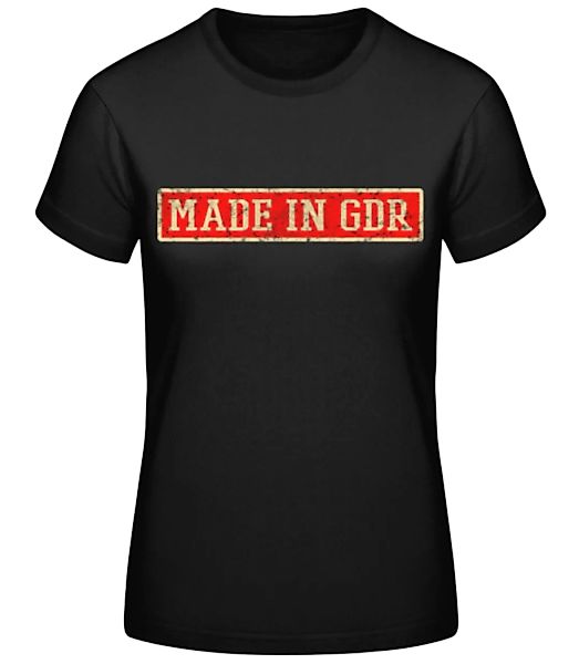 Made In GDR · Frauen Basic T-Shirt günstig online kaufen