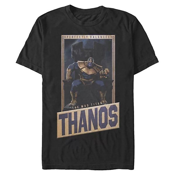 Marvel - Avengers - Thanos Perfectly Balanced - Männer T-Shirt günstig online kaufen