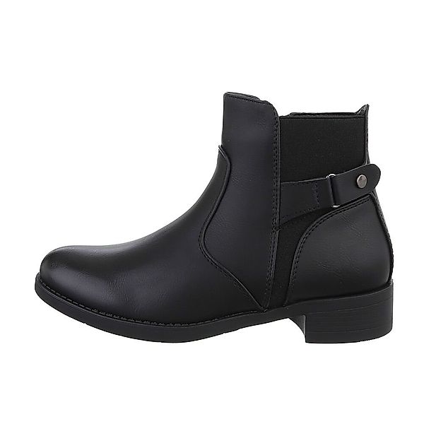 Ital-Design Damen Elegant Stiefelette (84648403) Blockabsatz günstig online kaufen