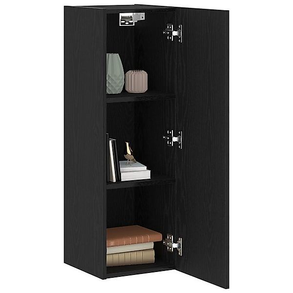 vidaXL TV-Schrank TV-Schrank Schwarze Eiche Holzwerkstoff 30,5 x 30 x 90 cm günstig online kaufen