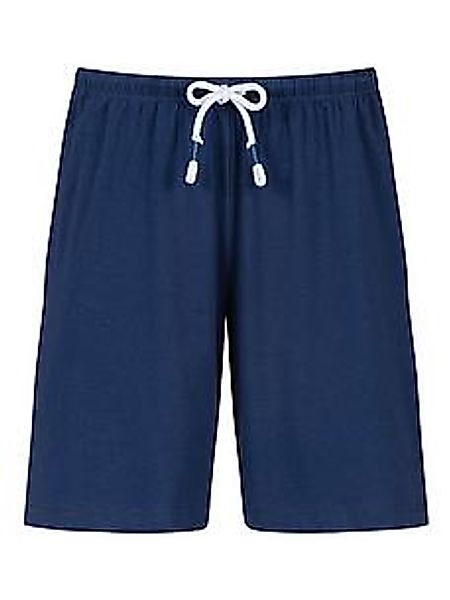 Kurze Schlafhose Mey blau günstig online kaufen