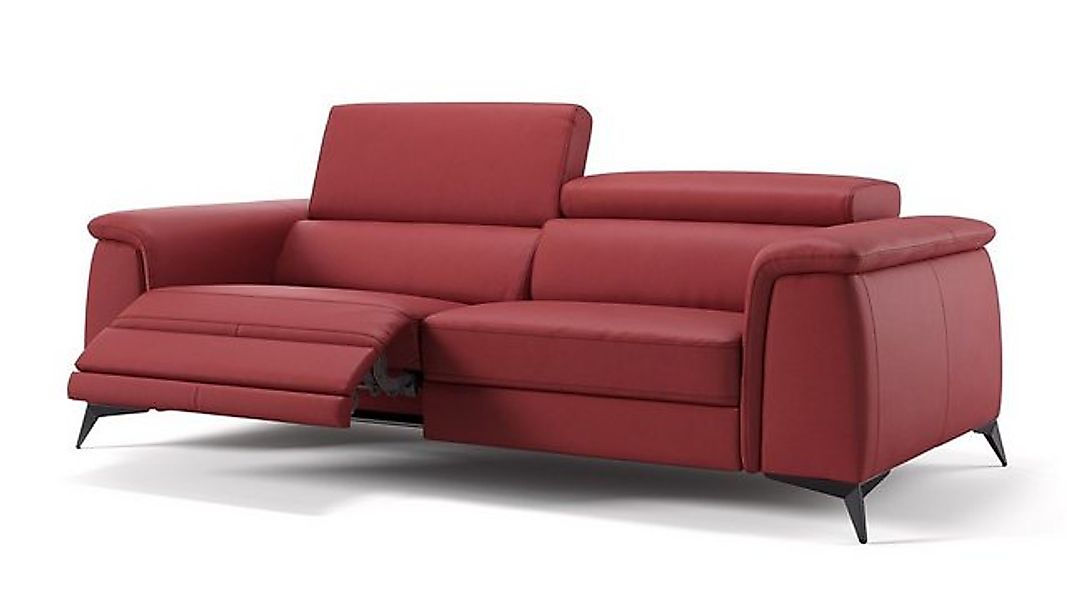 Sofanella 3-Sitzer Leder LIVORNO, Relaxcouch, Designersofa, Designer Sofa, günstig online kaufen