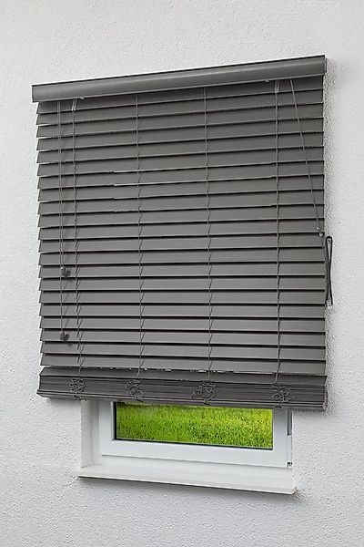 LYSEL® Jalousie Holzoptik 50mm, HxB 175x75cm günstig online kaufen