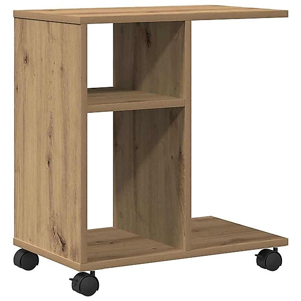 vidaXL Beistelltisch Eiche handwerklich 50 x 30 x 55 cm Holzwerkstoff 86914 günstig online kaufen