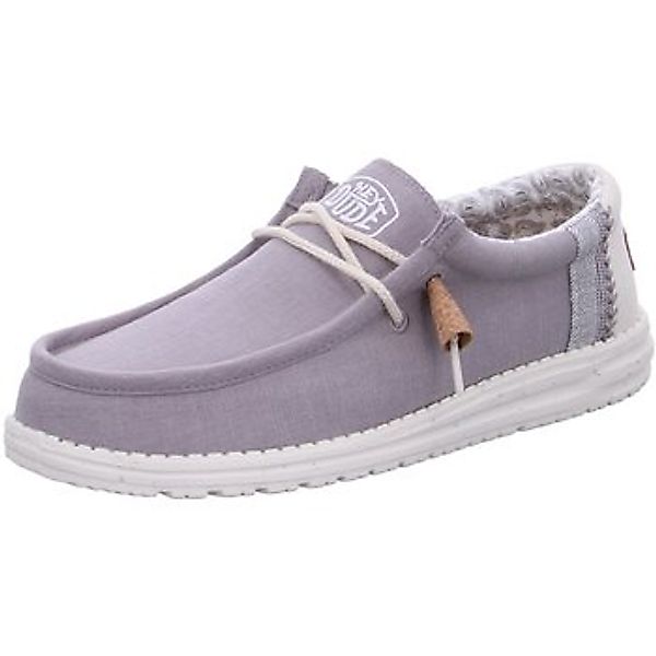 HEYDUDE  Herrenschuhe Schnuerschuhe Wally Break Stitch Grey 40015-030 günstig online kaufen