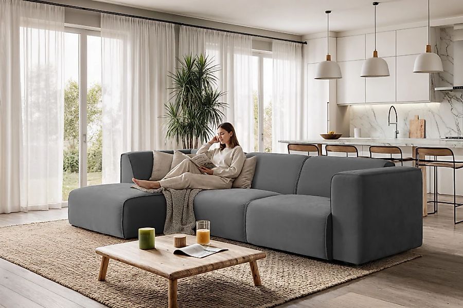 RAUM.ID Ecksofa "Merid L-Form, B: 295 cm - OTTO. Verlässliche Qualität." je günstig online kaufen