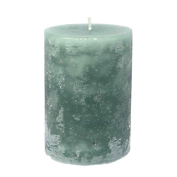 B&S Stumpenkerze Kerze durchgefärbt mint 8 günstig online kaufen