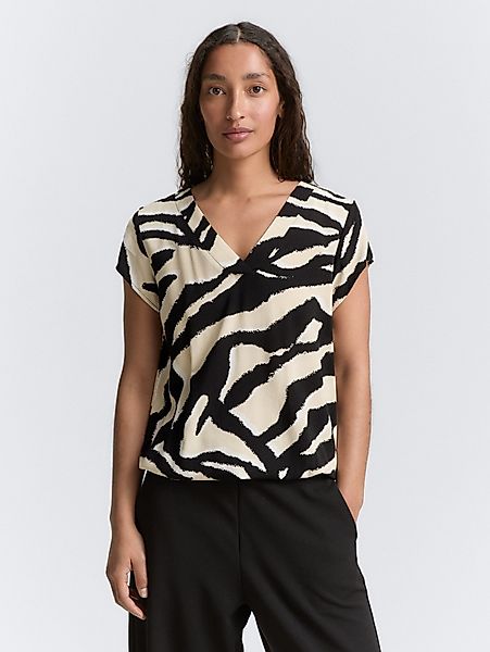 TOM TAILOR Blusentop Bluse mit Muster günstig online kaufen