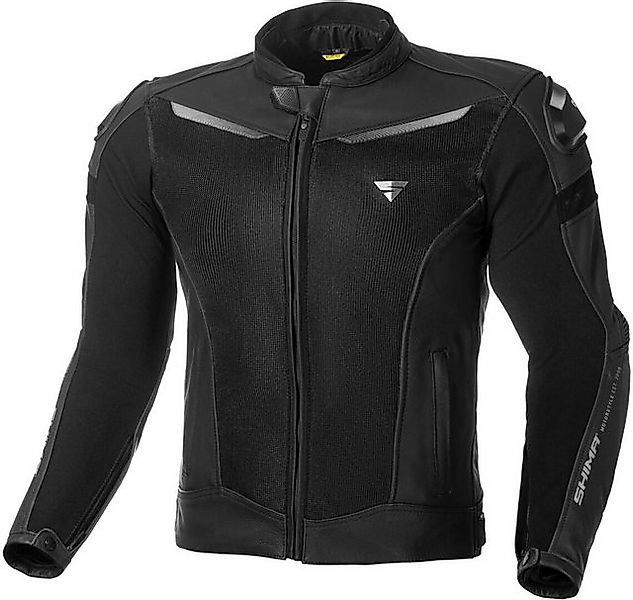 SHIMA Motorradjacke Piston Motorrad Leder- / Textiljacke Rückenprotektor en günstig online kaufen