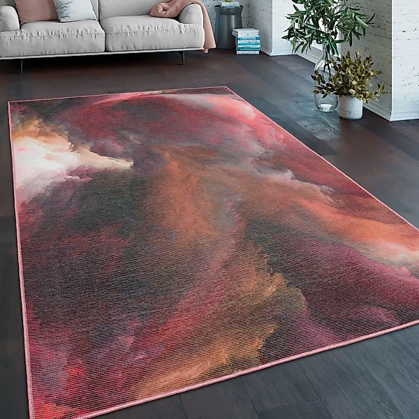 Paco Home Teppich »Marseille 934«, rechteckig, 4 mm Höhe, Kurzflor, moderne günstig online kaufen