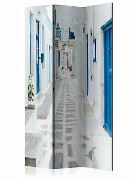 artgeist Paravent Greek Dream Island [Room Dividers] blau/weiß Gr. 135 x 17 günstig online kaufen