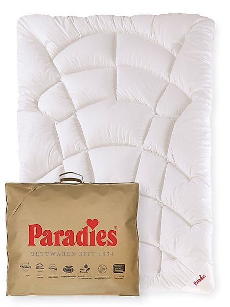 Paradies Kunstfaserbettdecke Runa Bio, Füllung: 100% Polyester, Bezug: 100% günstig online kaufen