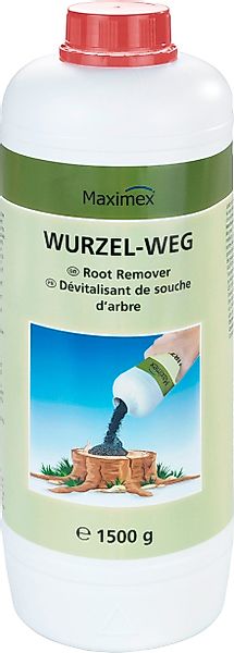 Maximex Unkrautbekämpfungsmittel "Wurzel-weg", 1500 g Granulat günstig online kaufen