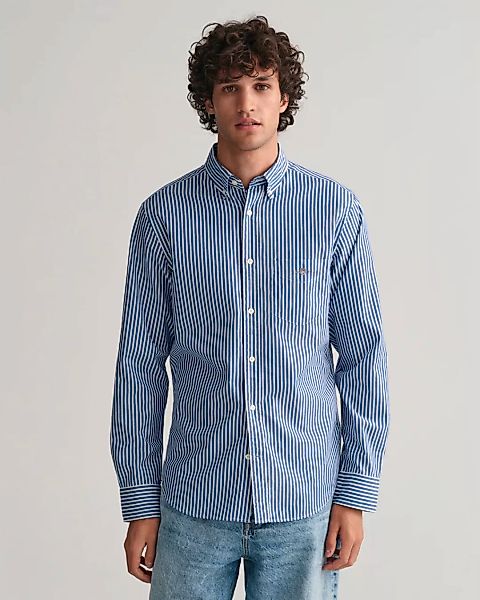 Gant Langarmhemd "REG POPLIN STRIPE SHIRT" günstig online kaufen