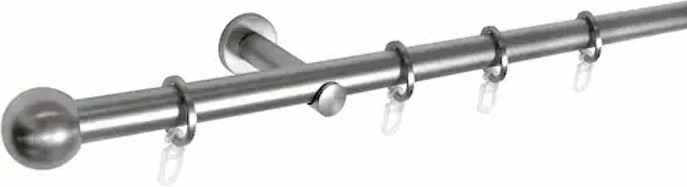mydeco Gardinenstange »Ball« Ø 16 mm 1 läufig-läufig Fixmaß günstig online kaufen
