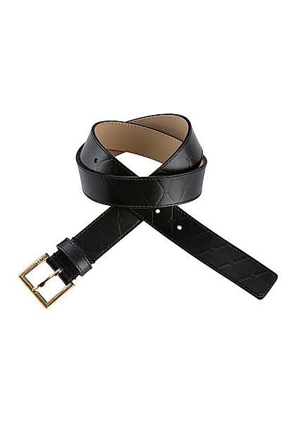 HUGO Ledergürtel Amelia-Ch-Deb Sz30 mit tonalem Muster günstig online kaufen