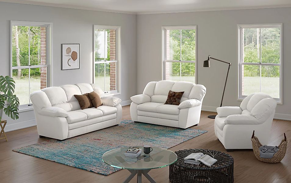 COTTA Polstergarnitur "Casino, Sofa Set, 3-2-1 Sitzer, Wohnzimmer Garnitur" günstig online kaufen