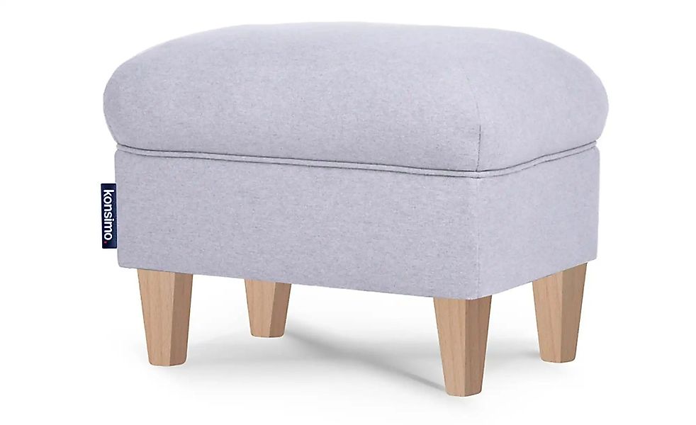 KONSIMO Hocker   ¦ grau ¦ Maße (cm): B: 55 H: 42 Polstermöbel > Hocker - Hö günstig online kaufen