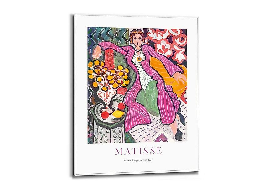 Reinders! Poster Matisse - Frau im lila Mantel günstig online kaufen