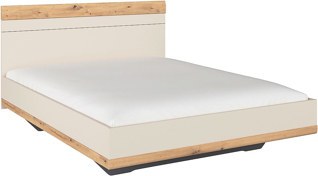rauch Futonbett »Bett Doppelbett Holzbett SAJO«, mit Farb-Absetzungen in ko günstig online kaufen