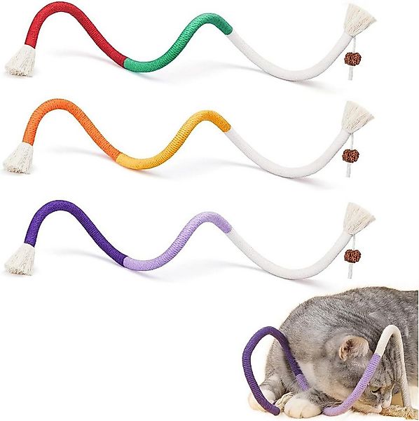 FELIXLEO Tierkuscheltier 3er Set Kauspielzeug für Katzen Dental Spielwaren günstig online kaufen