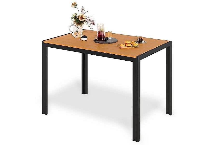 TLGREEN Gartentisch 110x70cm WPC Balkontisch,Rechteckiger Terrassentisch, E günstig online kaufen