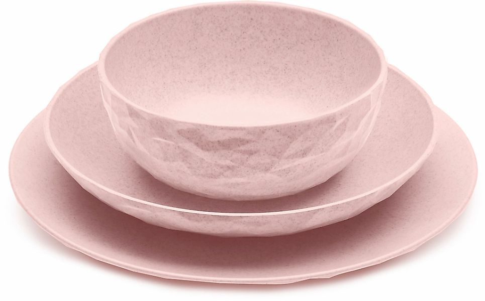 KOZIOL Suppenteller »CLUB PLATE«, (Set, 4 St., 4er-Set), 100% recycelbar,CO günstig online kaufen