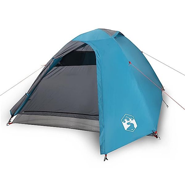 vidaXL Kuppelzelt Kuppel-Campingzelt 3 Personen Blau günstig online kaufen