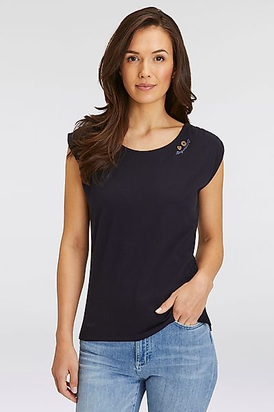 Ragwear Kurzarmshirt GREETA großer Rückenausschnitt mit günstig online kaufen