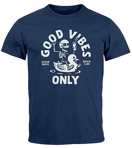 Neverless Print-Shirt Herren T-Shirt Printshirt Spruch günstig online kaufen