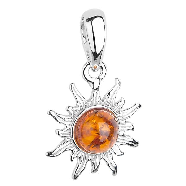 OSTSEE-SCHMUCK Kettenanhänger Ostsee-Schmuck Anhänger Sonne 14 günstig online kaufen