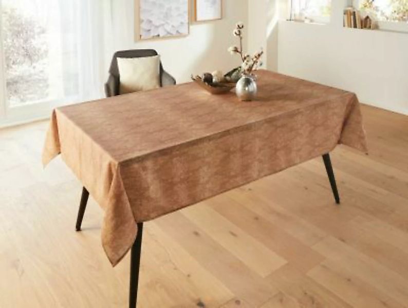 HOME Living Tafeldecke Ornament Tischläufer braun günstig online kaufen