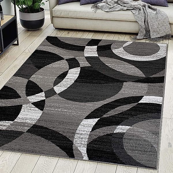 Mazovia Orientteppich DY-MAYA-Z984A-GRAY, 80x150, Modern, Geometrisch, günstig online kaufen