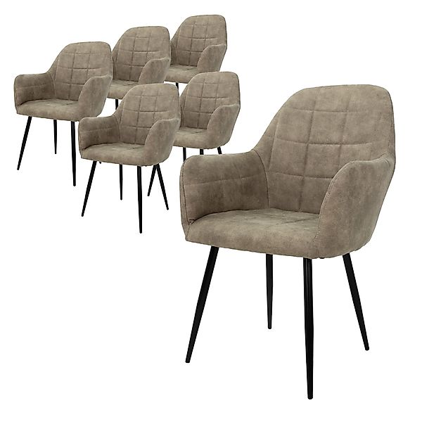 ML-DESIGN Stuhl Esszimmerstuhl ergonomisch & gepolstert, günstig online kaufen
