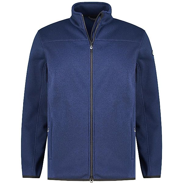 Blue Wave Fleecejacke in Strickoptik Farbe marine Größe: 3XL günstig online kaufen