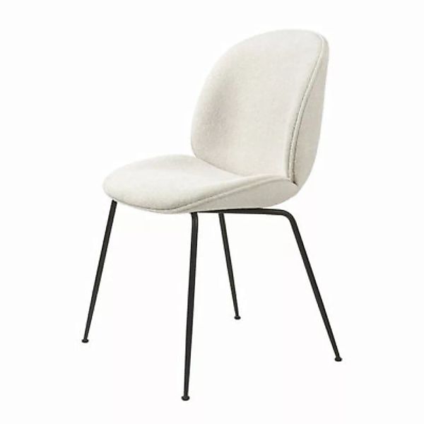 Gepolsterter Stuhl Beetle textil weiß / Gamfratesi - Schlingenflorstoff - G günstig online kaufen