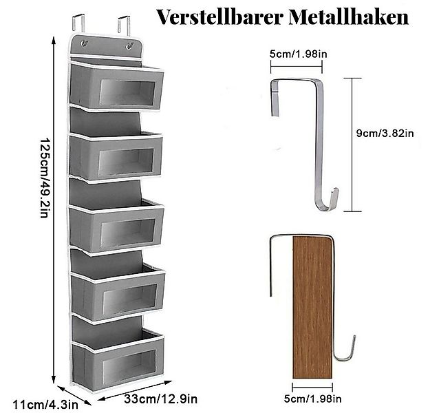PRIISF Hängeregal Hängeorganizer hängender Stoffschrank Organizer für jede günstig online kaufen