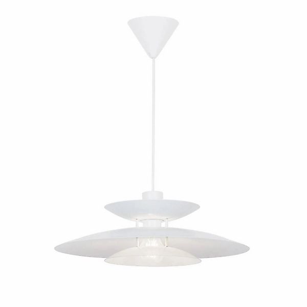 Hängeleuchte Nino, weiß, Ø 45 cm, Metall günstig online kaufen